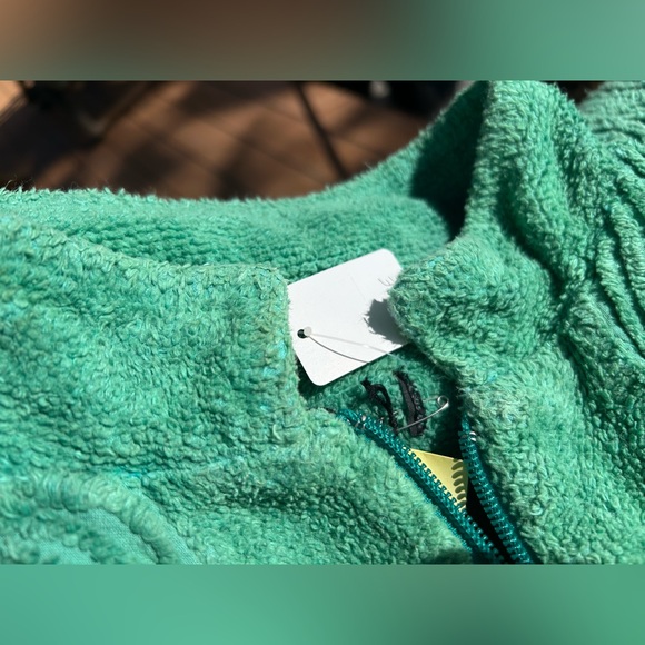 Vintage Terry Cloth Robe long thick zip front large - Picture 12 of 16